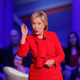 Democratic presidential candidate Hillary Clinton participates in a town hall forum hosted by CNN at Drake University in Des Moines, Iowa, Jan. 25, 2016.
Justin Sullivan/Getty Images